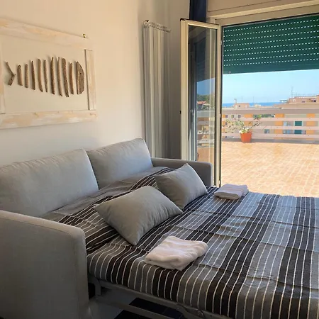 Ferienwohnung La Terrazza Sul Porto Anzio Exterior foto